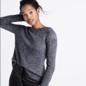 Madewell x Sezane Grey Brigette Sweater